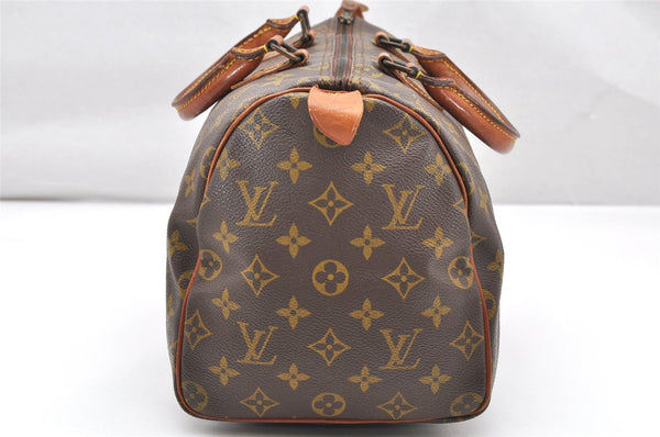 Authentic Louis Vuitton Monogram Speedy 30 Hand Boston Bag Old Model LV 2142K