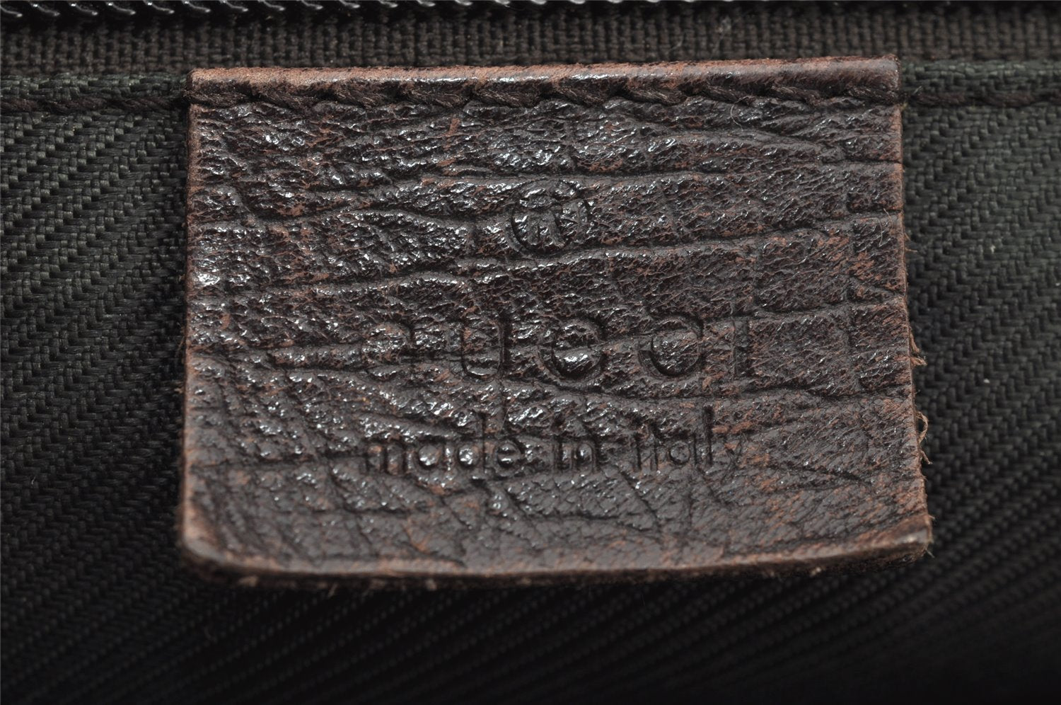 Authentic GUCCI Shoulder Cross Body Bag GG PVC Leather 122373 Brown 2143I