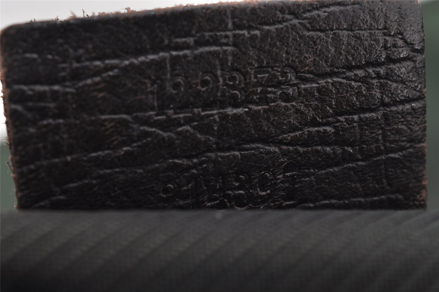 Authentic GUCCI Shoulder Cross Body Bag GG PVC Leather 122373 Brown 2143I