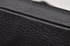 Authentic GUCCI Leather Shoulder Cross Body Bag Purse Black 2145I