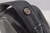 Authentic GUCCI Leather Shoulder Cross Body Bag Purse Black 2145I