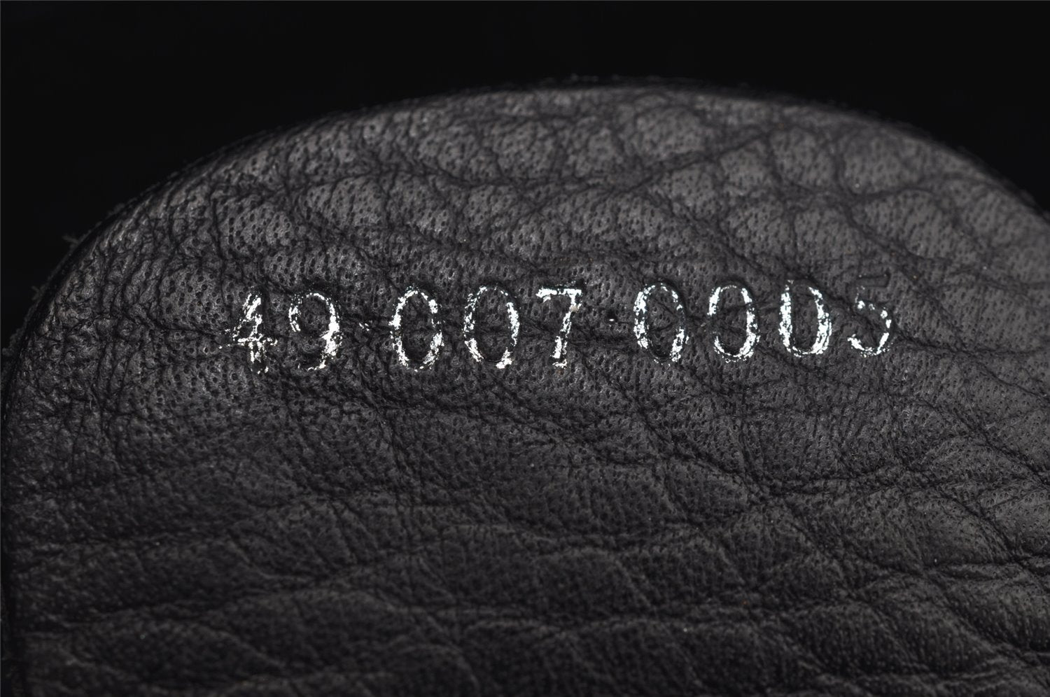 Authentic GUCCI Leather Shoulder Cross Body Bag Purse Black 2145I