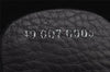 Authentic GUCCI Leather Shoulder Cross Body Bag Purse Black 2145I