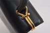 Authentic BALLY Vintage Leather Shoulder Hand Bag Purse Black 2145J