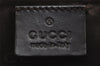 Authentic GUCCI Hand Bag Pouch Purse GG Canvas Leather 0391103 Brown 2146I