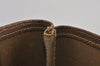 Authentic GUCCI Web Sherry Line Shoulder Tote Bag GG PVC Leather Brown 2147I