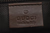 Authentic GUCCI Vintage Shoulder Tote Bag GG Canvas Leather 0190402 Brown 2150I