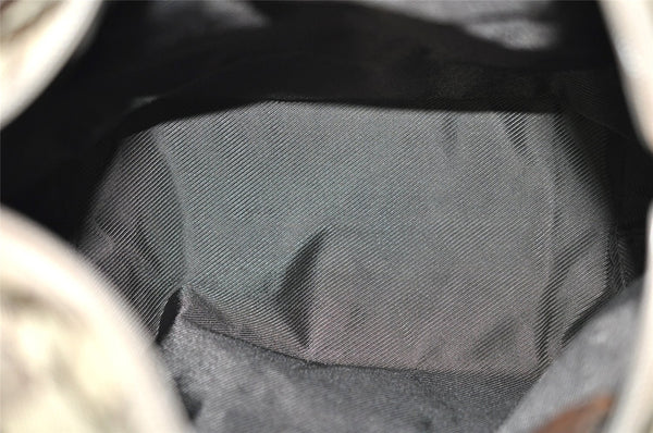 Authentic GUCCI Vintage Shoulder Tote Bag GG Canvas Leather 0190402 Brown 2150I