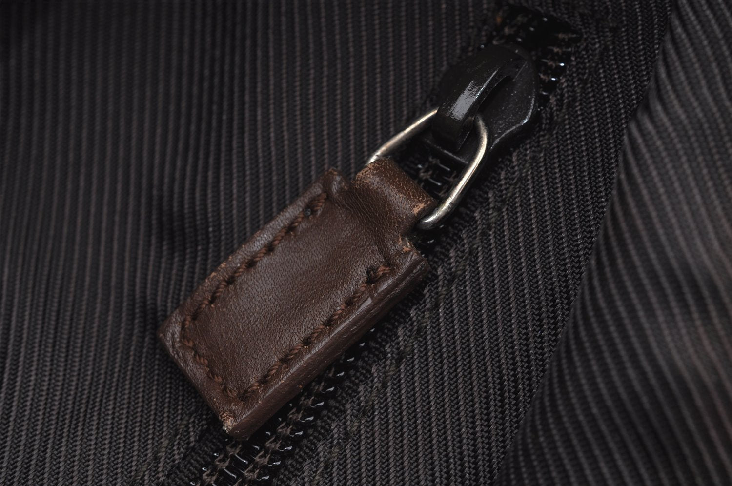 Authentic GUCCI Vintage Shoulder Tote Bag GG Canvas Leather 0190402 Brown 2150I