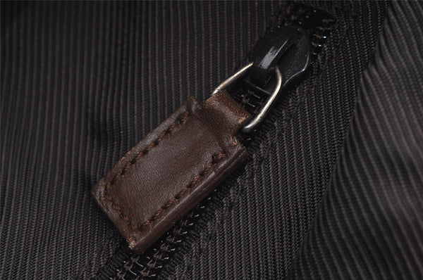 Authentic GUCCI Vintage Shoulder Tote Bag GG Canvas Leather 0190402 Brown 2150I