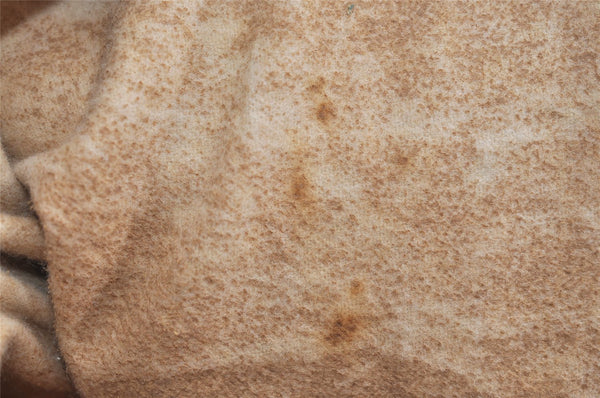 Authentic GUCCI Vintage Micro GG PVC Leather Travel Boston Hand Bag Brown 2151I