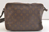 Authentic Louis Vuitton Monogram Nile Shoulder Cross Body Bag Old Model LV 2151K