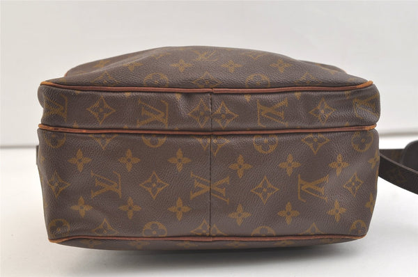 Authentic Louis Vuitton Monogram Nile Shoulder Cross Body Bag Old Model LV 2151K