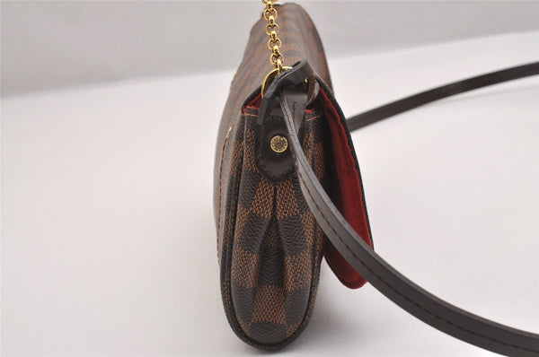 Authentic Louis Vuitton Damier Favorite PM 2Way Shoulder Bag N41276 LV Box 2156I