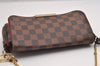 Authentic Louis Vuitton Damier Favorite PM 2Way Shoulder Bag N41276 LV Box 2156I