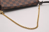 Authentic Louis Vuitton Damier Favorite PM 2Way Shoulder Bag N41276 LV Box 2156I