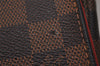 Authentic Louis Vuitton Damier Favorite PM 2Way Shoulder Bag N41276 LV Box 2156I
