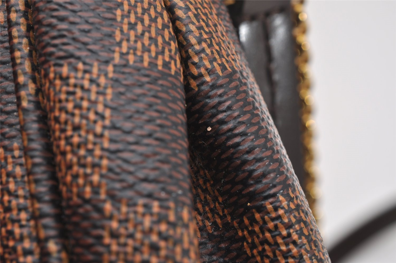 Authentic Louis Vuitton Damier Favorite PM 2Way Shoulder Bag N41276 LV Box 2156I