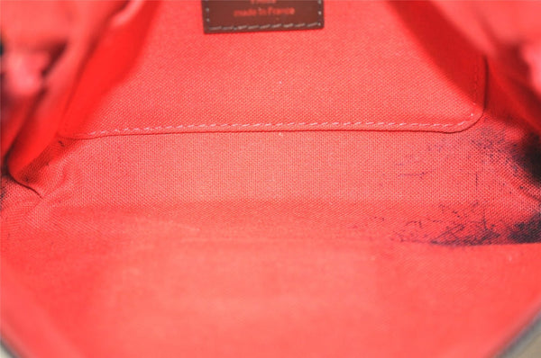 Authentic Louis Vuitton Damier Favorite PM 2Way Shoulder Bag N41276 LV Box 2156I