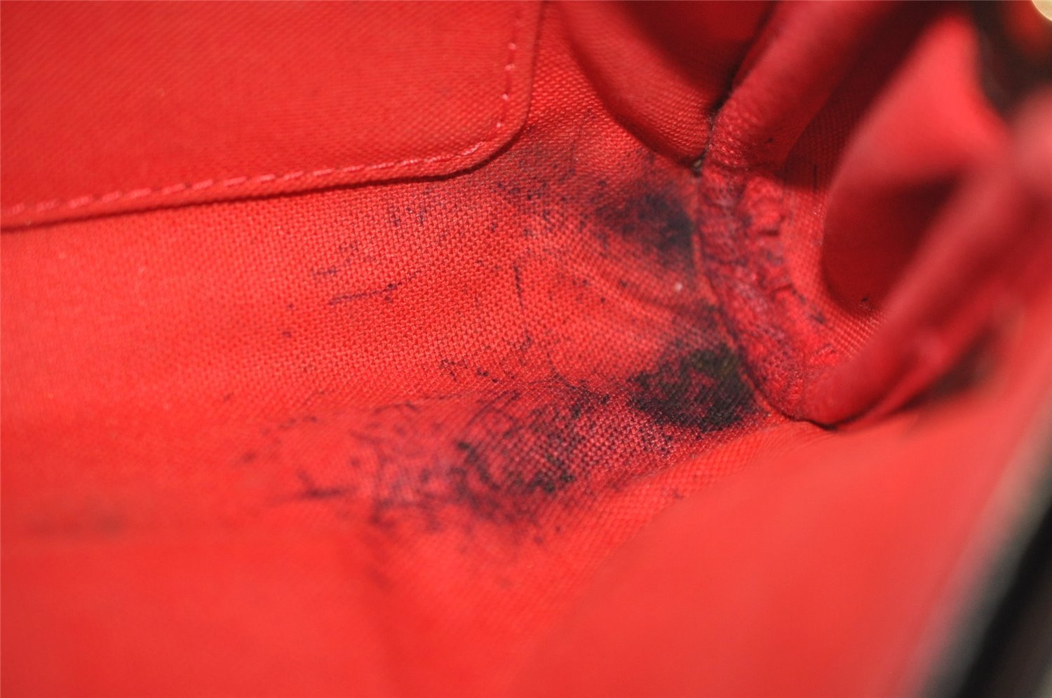 Authentic Louis Vuitton Damier Favorite PM 2Way Shoulder Bag N41276 LV Box 2156I