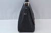 Authentic FENDI Mamma Baguette Shoulder Hand Bag Purse Canvas Navy Blue 2159I