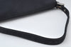 Authentic FENDI Mamma Baguette Shoulder Hand Bag Purse Canvas Navy Blue 2159I