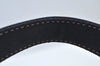 Authentic FENDI Mamma Baguette Shoulder Hand Bag Purse Canvas Navy Blue 2159I