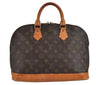 Authentic Louis Vuitton Monogram Alma Hand Bag Purse M51130 LV 2159J