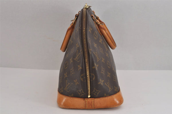 Authentic Louis Vuitton Monogram Alma Hand Bag Purse M51130 LV 2159J