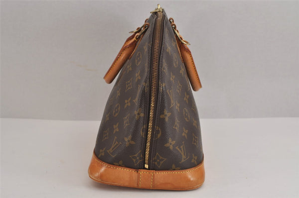 Authentic Louis Vuitton Monogram Alma Hand Bag Purse M51130 LV 2159J