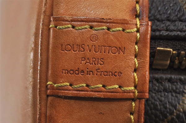 Authentic Louis Vuitton Monogram Alma Hand Bag Purse M51130 LV 2159J