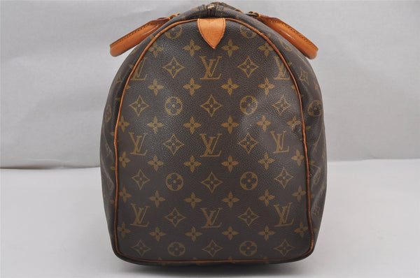 Authentic Louis Vuitton Monogram Keepall 50 Travel Boston Bag M41426 LV 2160J