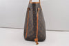 Authentic Louis Vuitton Monogram Neverfull MM Shoulder Tote Bag M40156 LV 2163J