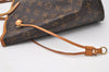 Authentic Louis Vuitton Monogram Neverfull MM Shoulder Tote Bag M40156 LV 2163J