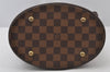 Authentic Louis Vuitton Damier Marais Bucket Shoulder Tote Bag N42240 LV 2164J