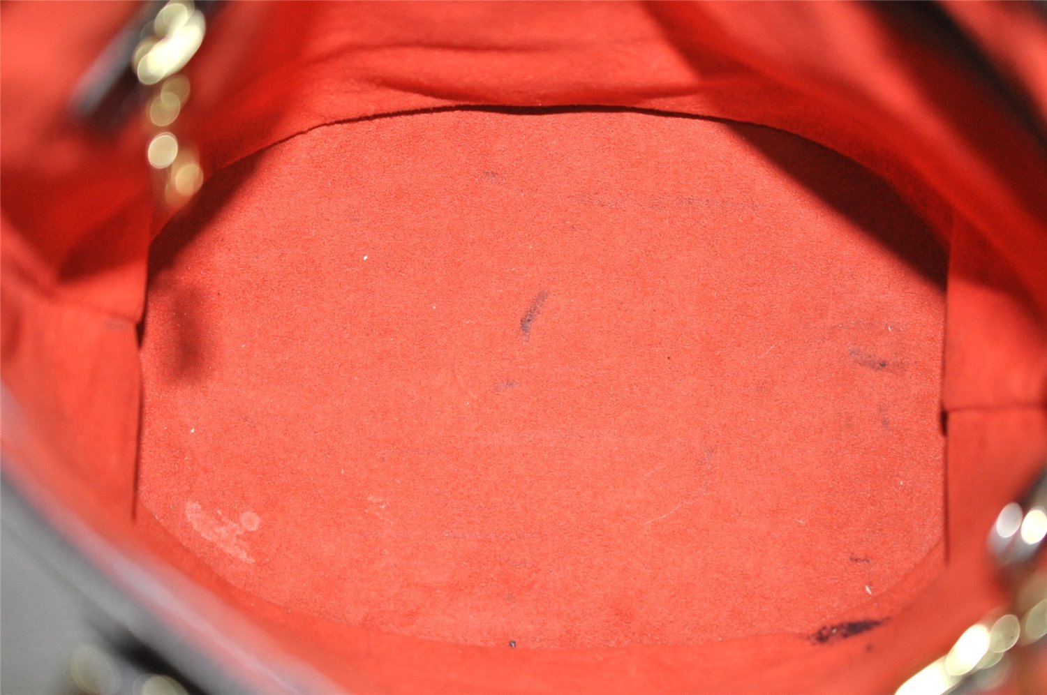 Authentic Louis Vuitton Damier Marais Bucket Shoulder Tote Bag N42240 LV 2164J