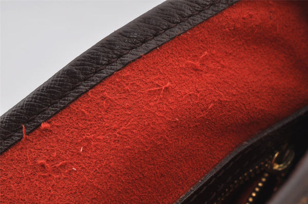 Authentic Louis Vuitton Damier Marais Bucket Shoulder Tote Bag N42240 LV 2164J