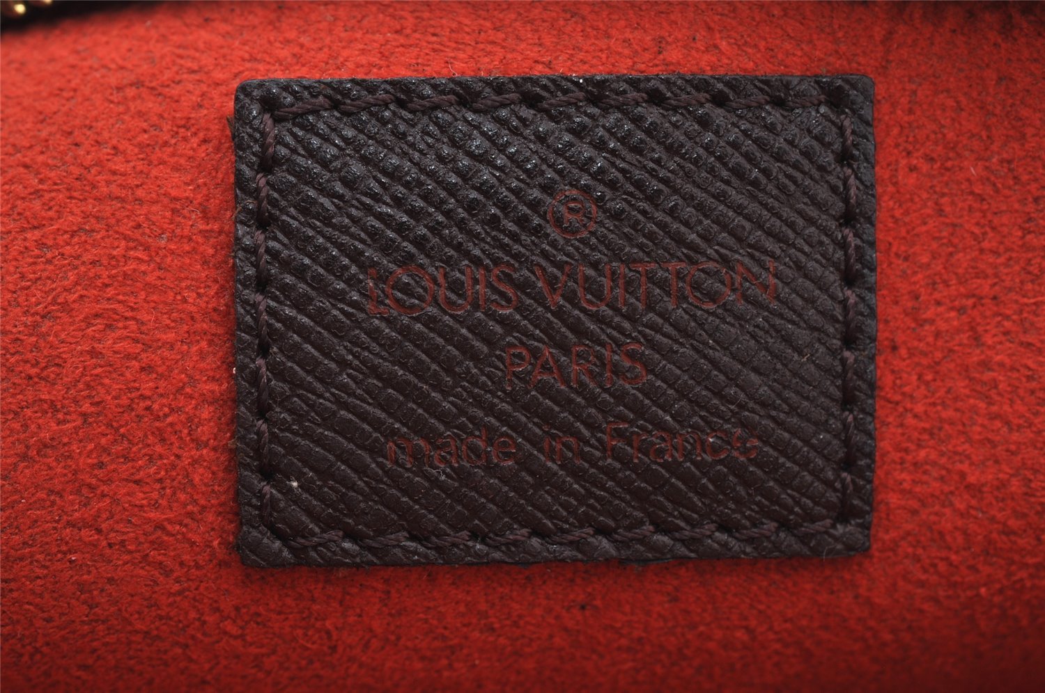 Authentic Louis Vuitton Damier Marais Bucket Shoulder Tote Bag N42240 LV 2164J