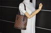 Authentic Louis Vuitton Damier Marais Bucket Shoulder Tote Bag N42240 LV 2164J