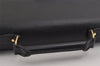 Auth Louis Vuitton Epi Serviette Ambassadeur Briefcase Black M54412 LV 2165J