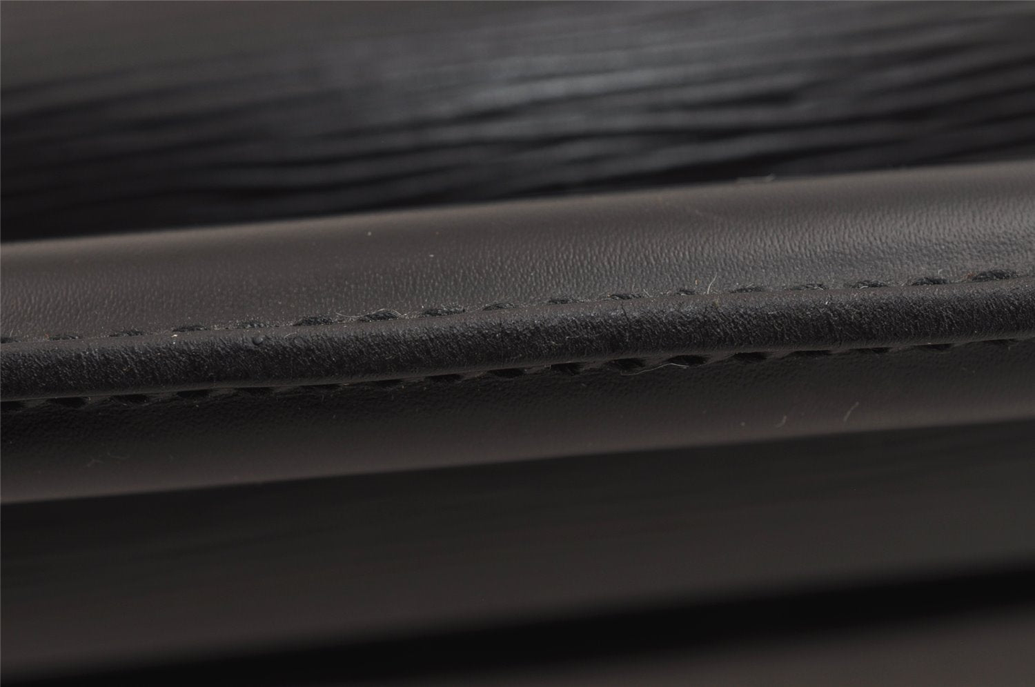 Auth Louis Vuitton Epi Serviette Ambassadeur Briefcase Black M54412 LV 2165J