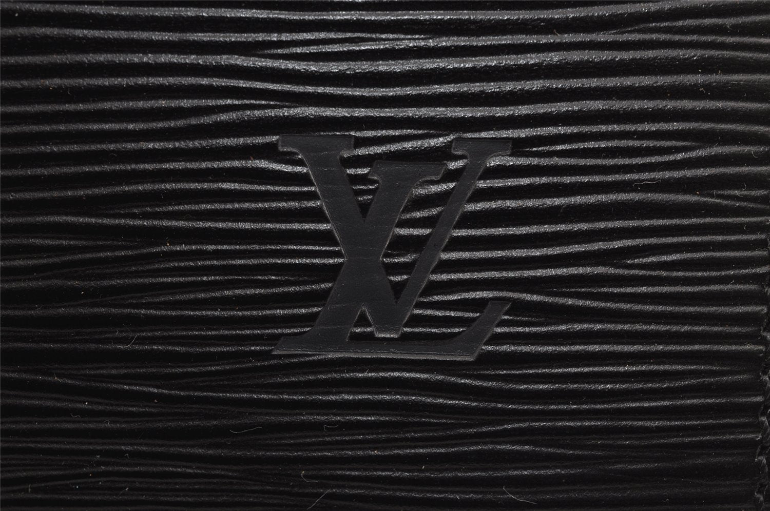 Auth Louis Vuitton Epi Serviette Ambassadeur Briefcase Black M54412 LV 2165J