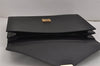 Auth Louis Vuitton Epi Serviette Ambassadeur Briefcase Black M54412 LV 2165J