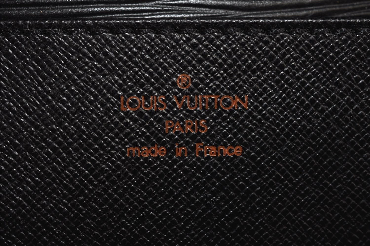 Auth Louis Vuitton Epi Serviette Ambassadeur Briefcase Black M54412 LV 2165J