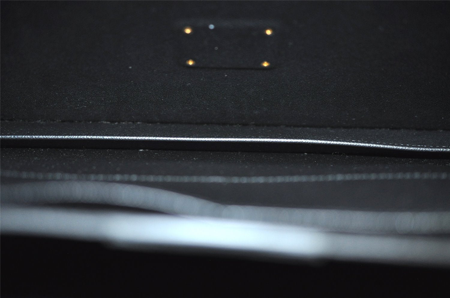 Auth Louis Vuitton Epi Serviette Ambassadeur Briefcase Black M54412 LV 2165J