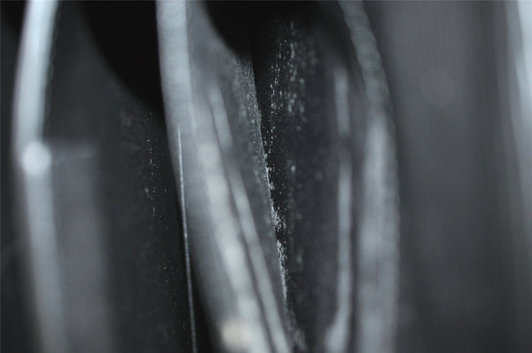 Auth Louis Vuitton Epi Serviette Ambassadeur Briefcase Black M54412 LV 2165J