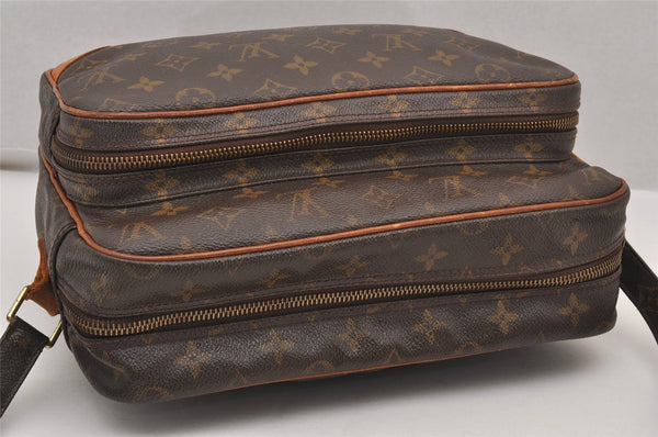 Authentic Louis Vuitton Monogram Nile Shoulder Cross Body Bag M45244 LV 2166J