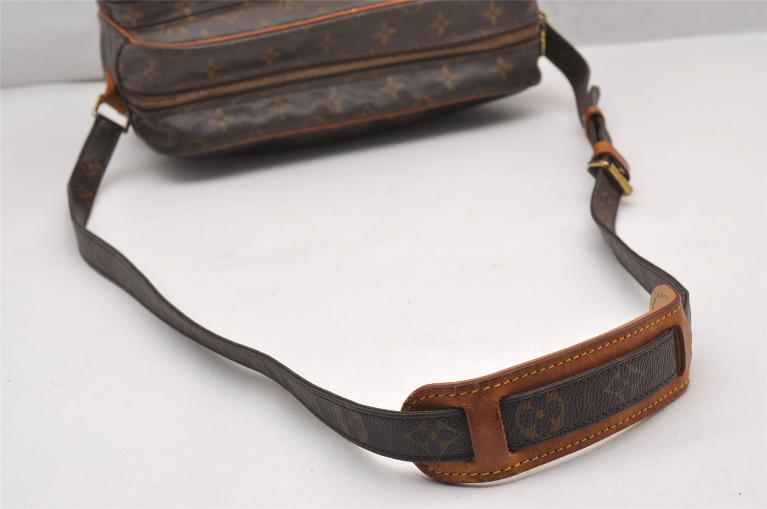 Authentic Louis Vuitton Monogram Nile Shoulder Cross Body Bag M45244 LV 2166J