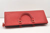 Authentic Louis Vuitton Epi Sac Triangle Hand Bag Red M52097 LV 2167J