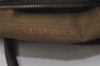 Authentic FENDI Zucca Shoulder Hand Tote Bag Canvas Leather Brown Black 2170I